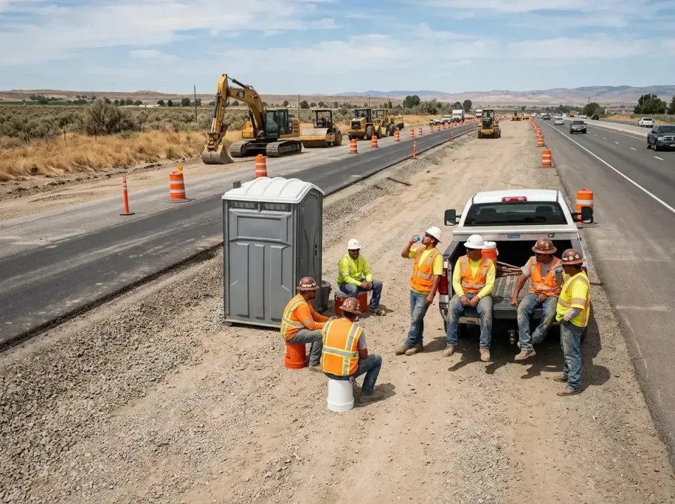 highway-road-construction-crew-007 — frequently asked questions, Porta Potty and Restroom Rentals in Millington, TN